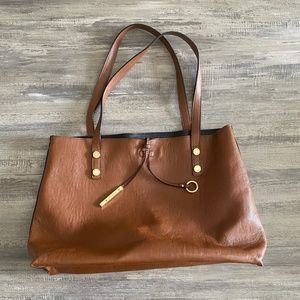 Like new Calvin Klein leather large tote